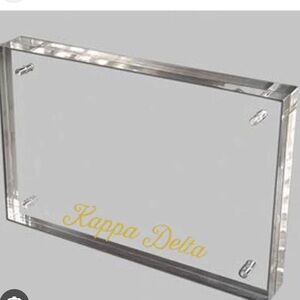 Kappa Delta Acrylic Photo Frame